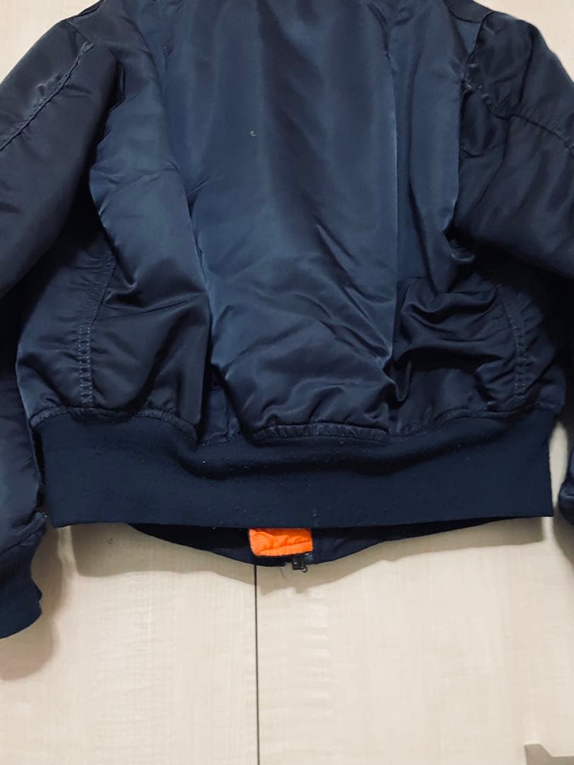 【値下】 ALPHA アルファ MA-1 フライトジャケット アメリカ製