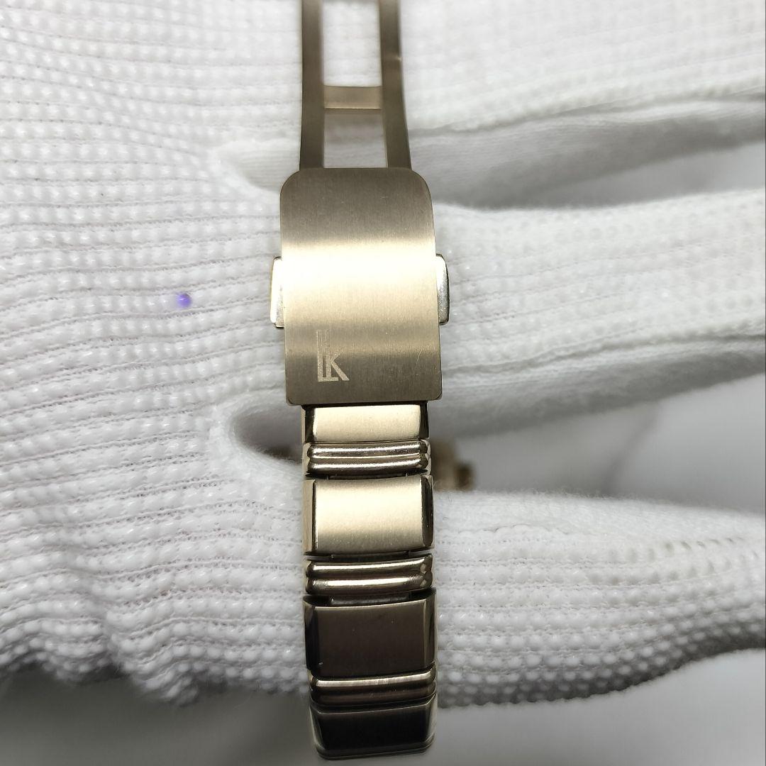 セイコー ルキア カリテ 電波ソーラー シェル文字盤 11Pダイヤ チタン