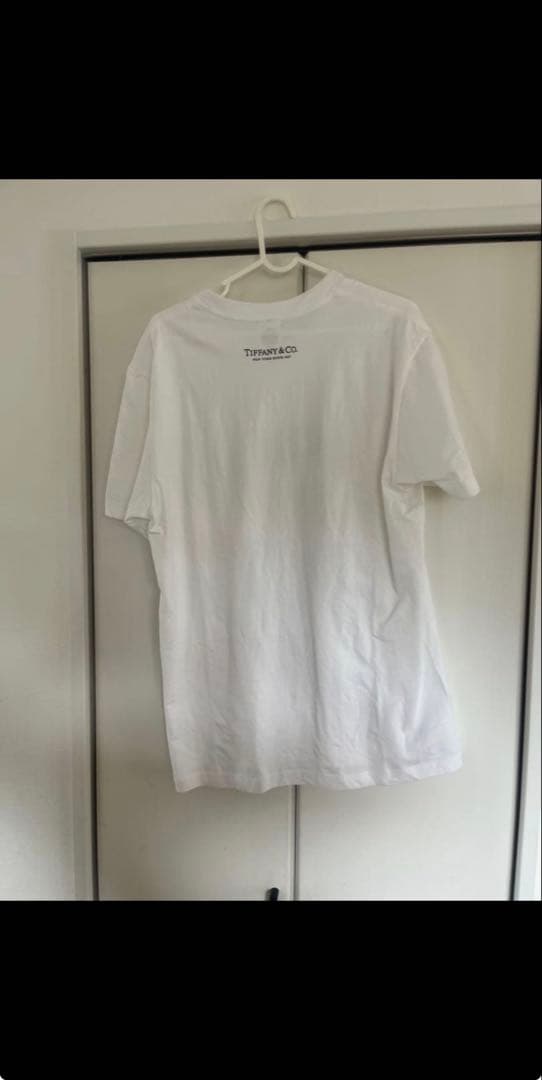 Supreme Tiffany&Co. Tシャツ Mサイズ ホワイト