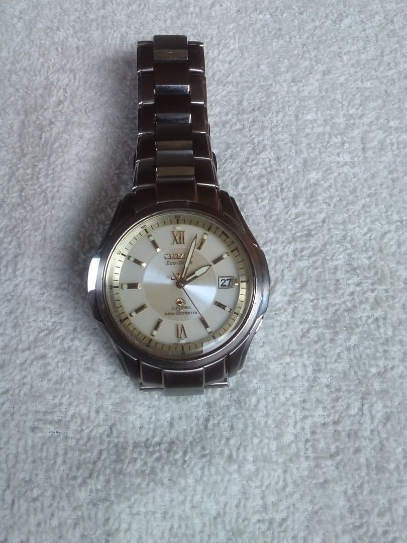 CITIZEN 電波ソーラー アテッサ　二次電池交換済