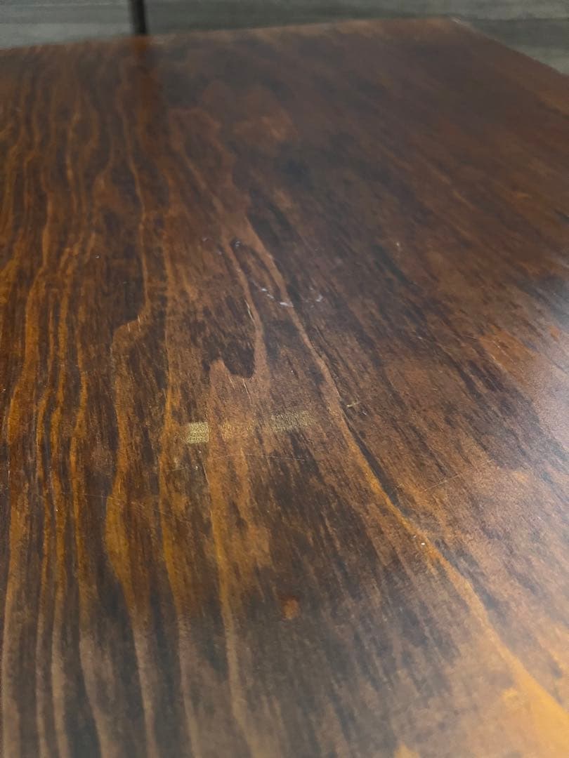 木製 4段箪笥 和箪笥　アンティーク　焦茶　民芸家具　和風