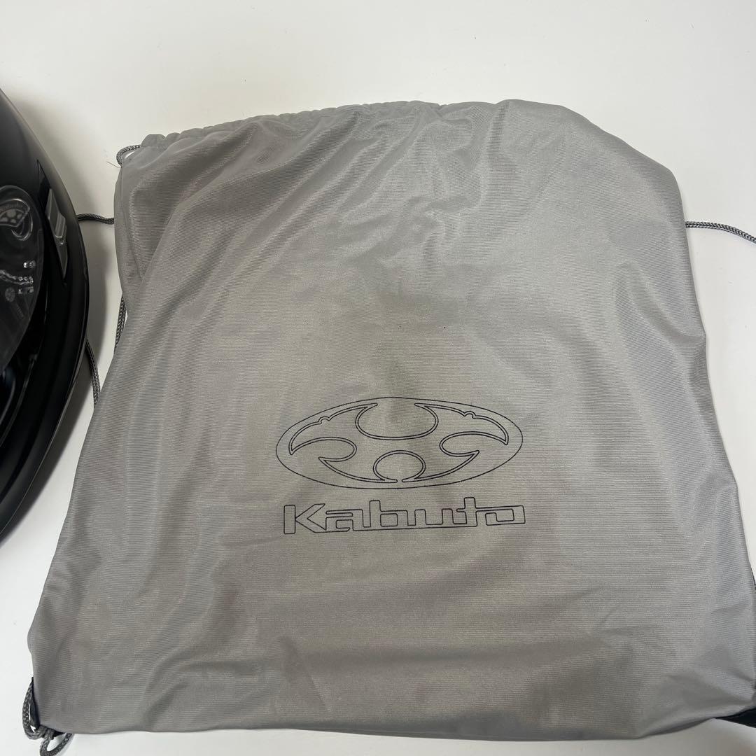 美品★OGKカブト KAMUI-2 マットブラック Lサイズ(59-60) 袋付