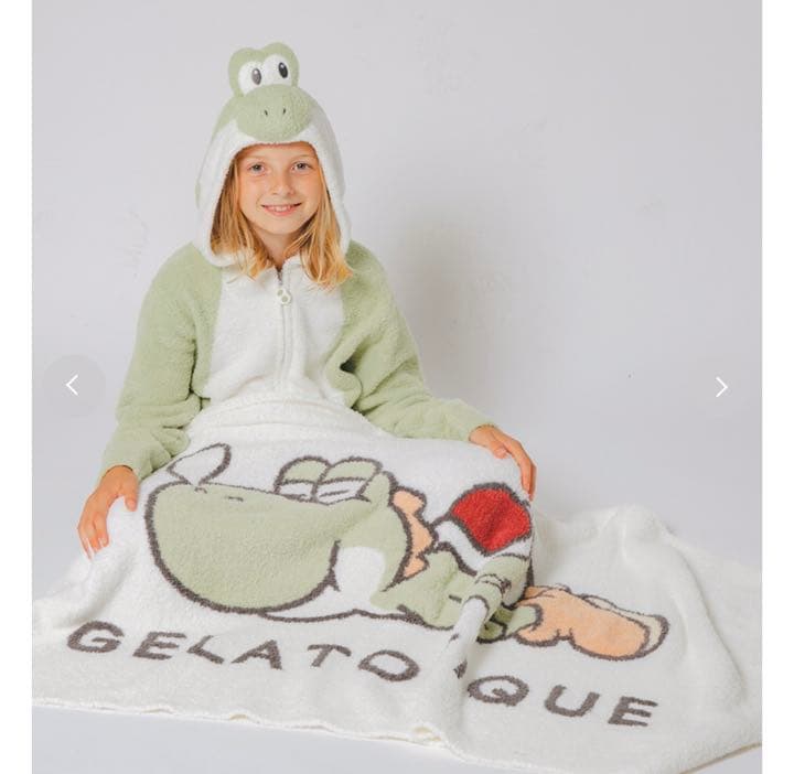 完売品　ジェラートピケ　キッズ　S ヨッシー　マリオコラボ　110〜120