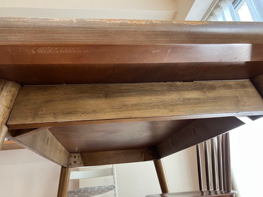 2月15日まで⭐️NOCE ブラウン木製ダイニングテーブル ウォールナット