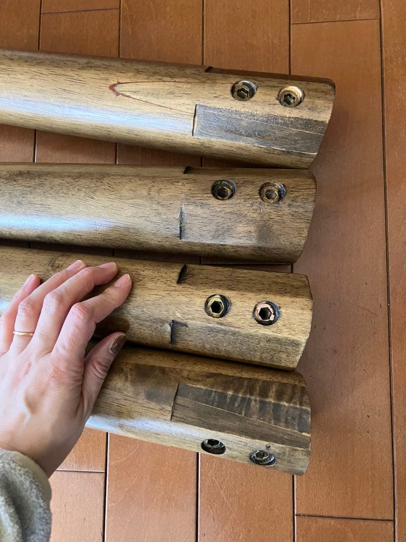 2月15日まで⭐️NOCE ブラウン木製ダイニングテーブル ウォールナット