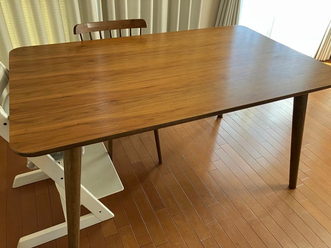 2月15日まで⭐️NOCE ブラウン木製ダイニングテーブル ウォールナット