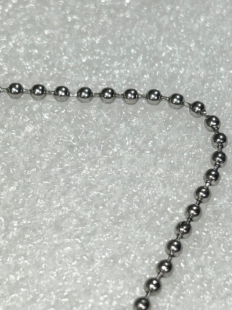 FIRST ARROW’s K18透かしマーク付メタル ペンダント ネックレス