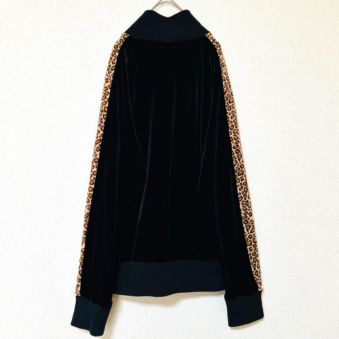 PUMA x BEAMS 別注 ベロア トラックジャケット セットアップ 豹柄