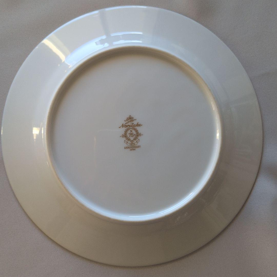 ノリタケ75周年ダイヤモンドコレクション　金装飾 プレート 21cm 6枚セット