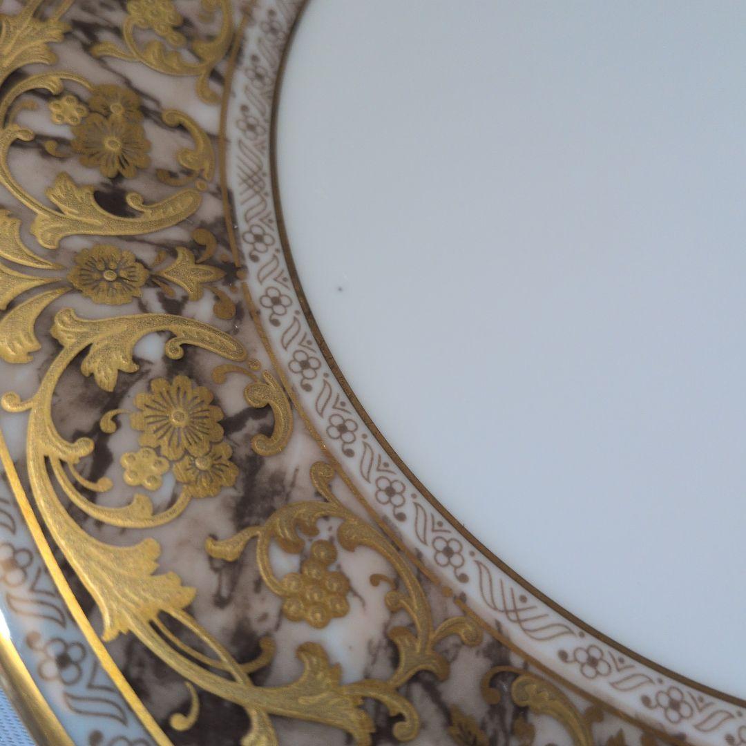 ノリタケ75周年ダイヤモンドコレクション　金装飾 プレート 21cm 6枚セット