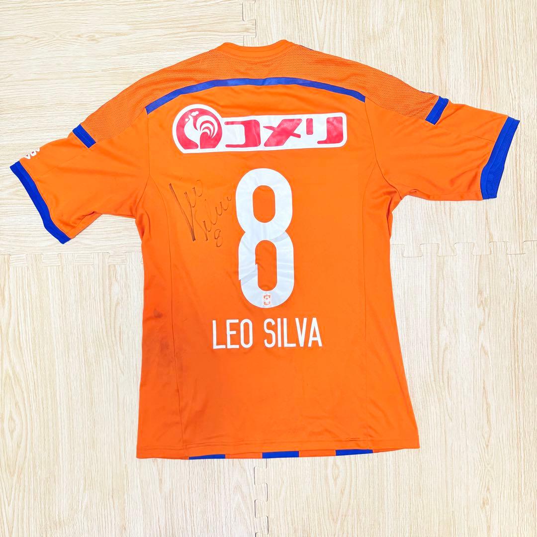 【直筆サイン入り】　レオシルバ　アルビレックス新潟　ユニフォーム