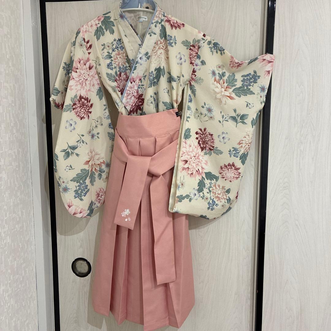 キャサリコテージ キッズ袴 110cm 卒園式 重ね衿襦袢　衿芯セット