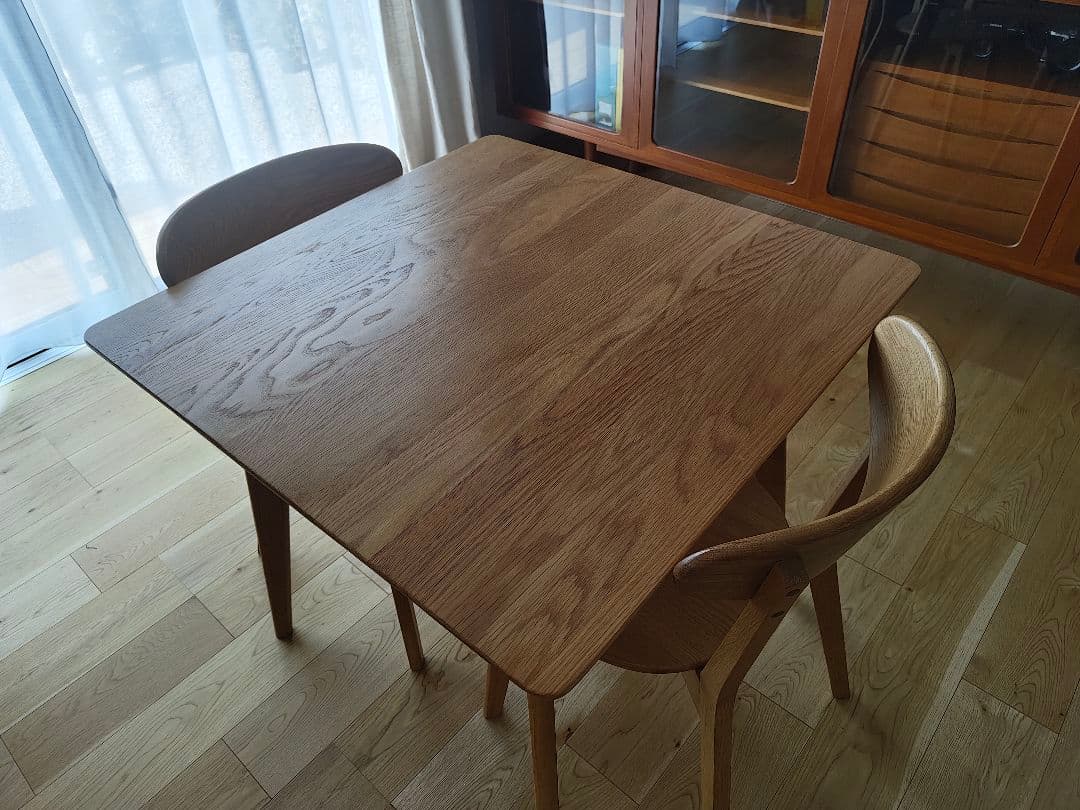 【オーク無垢】Re:CENO(リセノ)ダイニングテーブル【幅80cm】