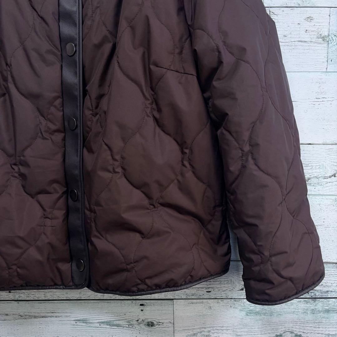 ☆ほぼ未使用☆自由区　リバーシブル中綿ジャケット　大きいサイズ3L ボア生地