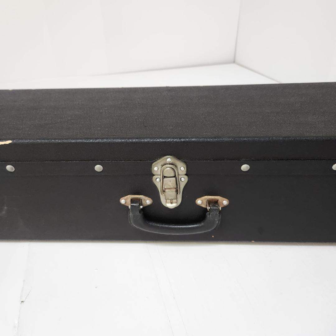 旗棒・旗用トランク・三脚　セット　黒塗千段巻棒・金ネジ式　中古品