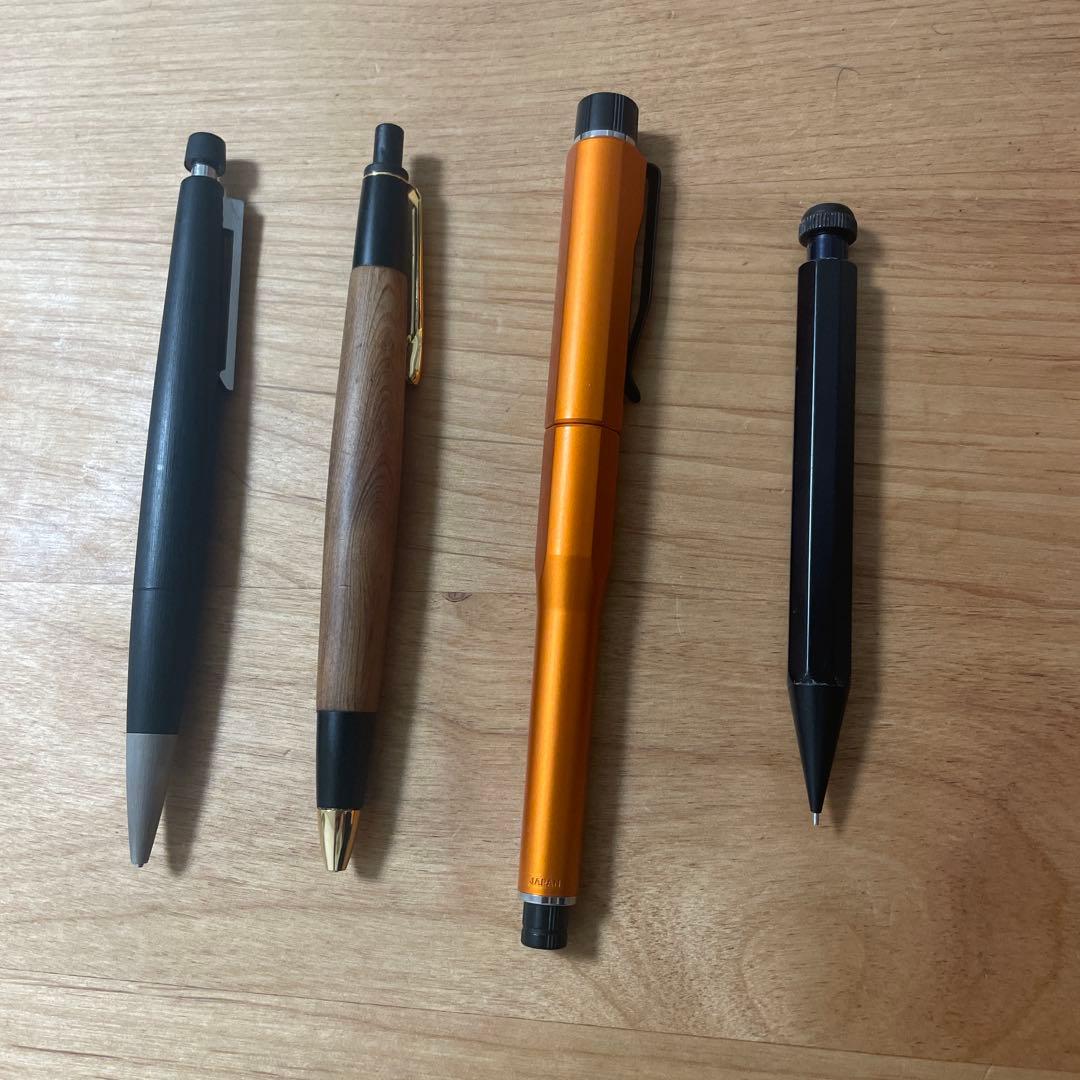 LAMY2000,屋久杉工房京、クルトガダイブ、kaweco special