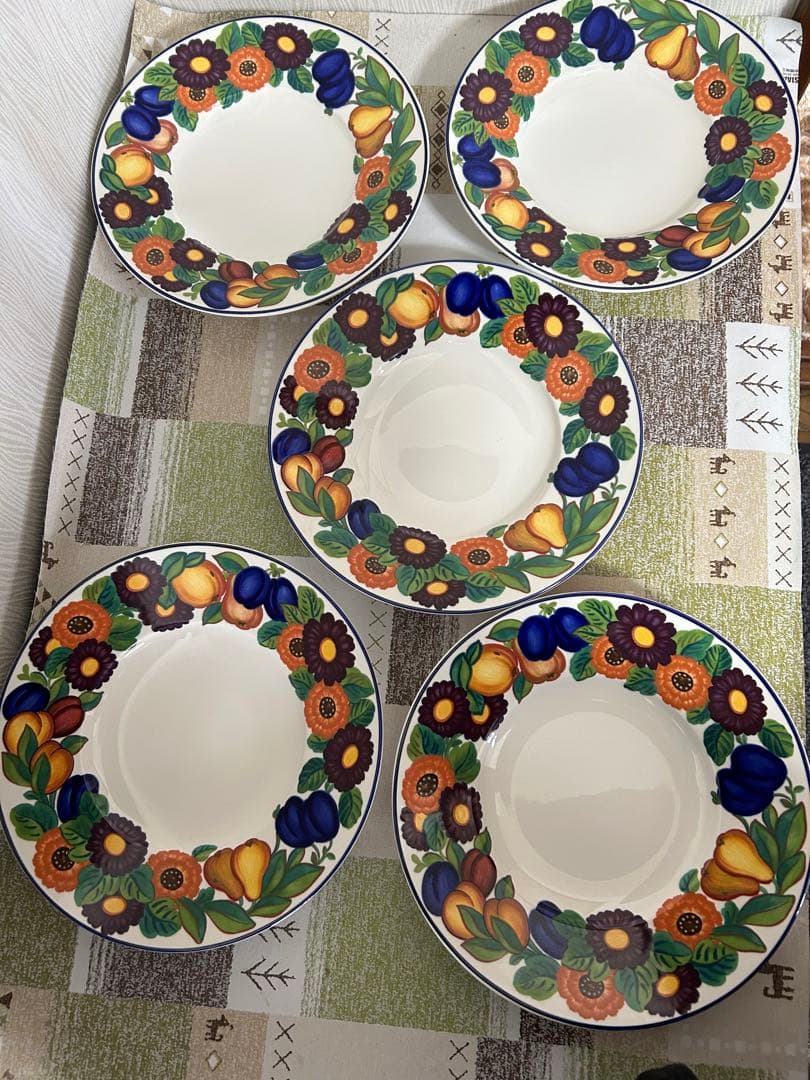 ロイヤルコペンハーゲン ゴールデンサマー ディナープレート　ヴィンテージ 美品