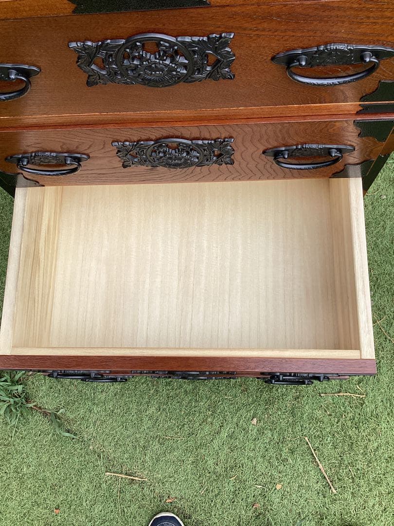 時代箪笥　民芸箪笥　装飾金具　和箪笥　収納箪笥　整理箪笥