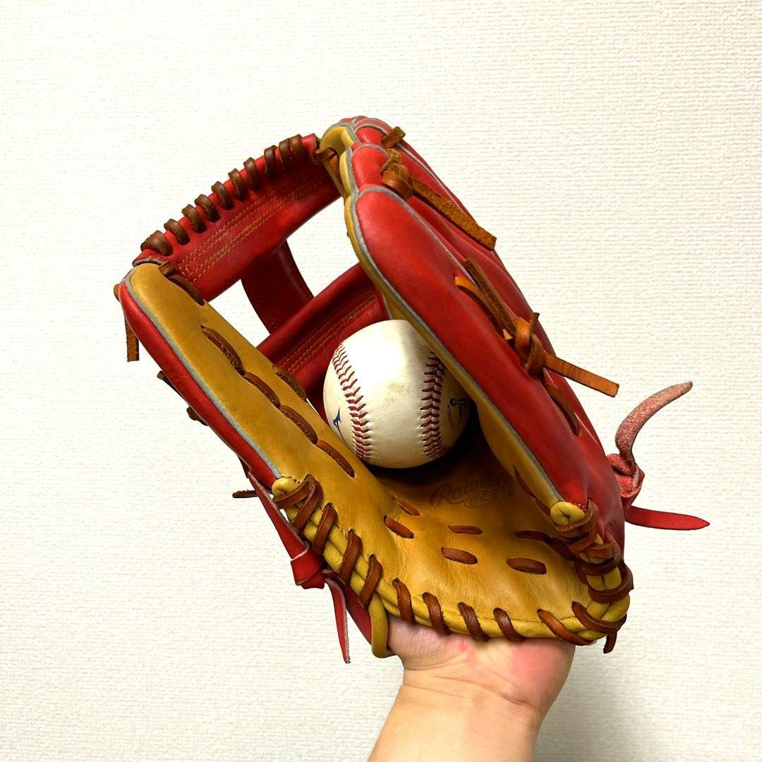 720 ローリングス 西岡モデル 極美品 即戦力 軟式 内野手用グローブ