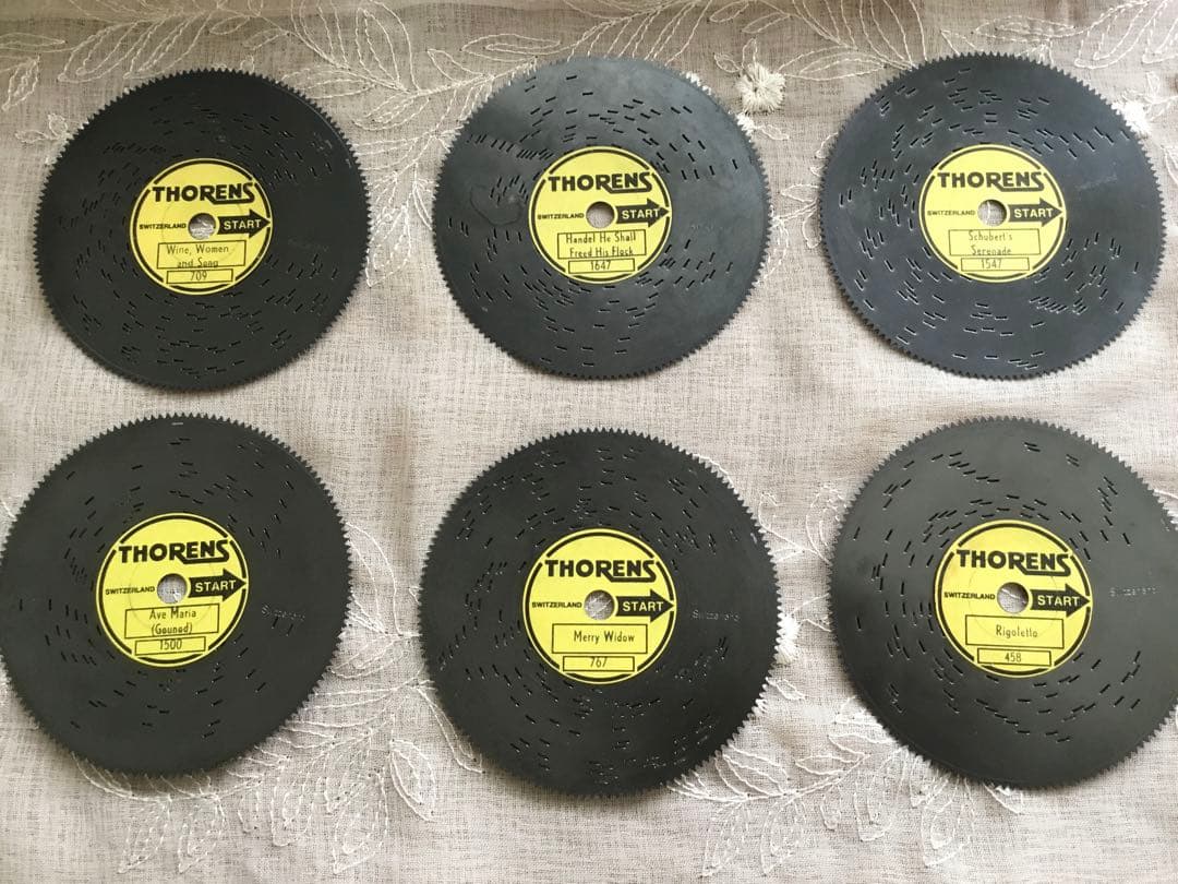 【ジャンク品】トーレンス　ディスク式オルゴール