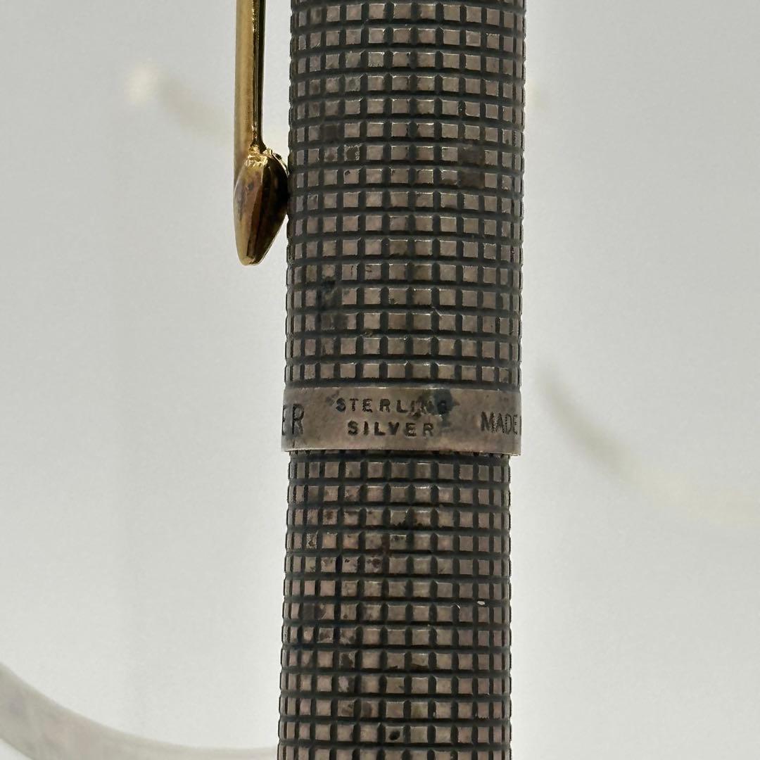 PARKER パーカー 万年筆 スターリングシルバー 14k 1418