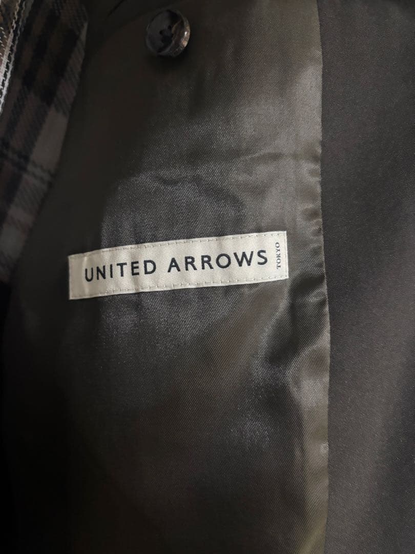 ユナイテッドアローズ バルカラーコート L メンズ ステンカラーコート