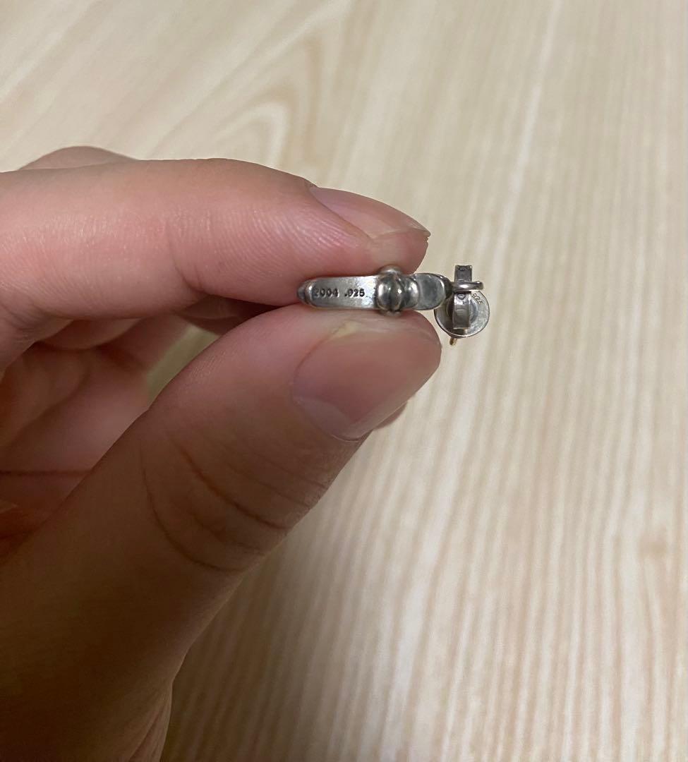 クロムハーツ CHクロスベビーファットドロップイヤリング