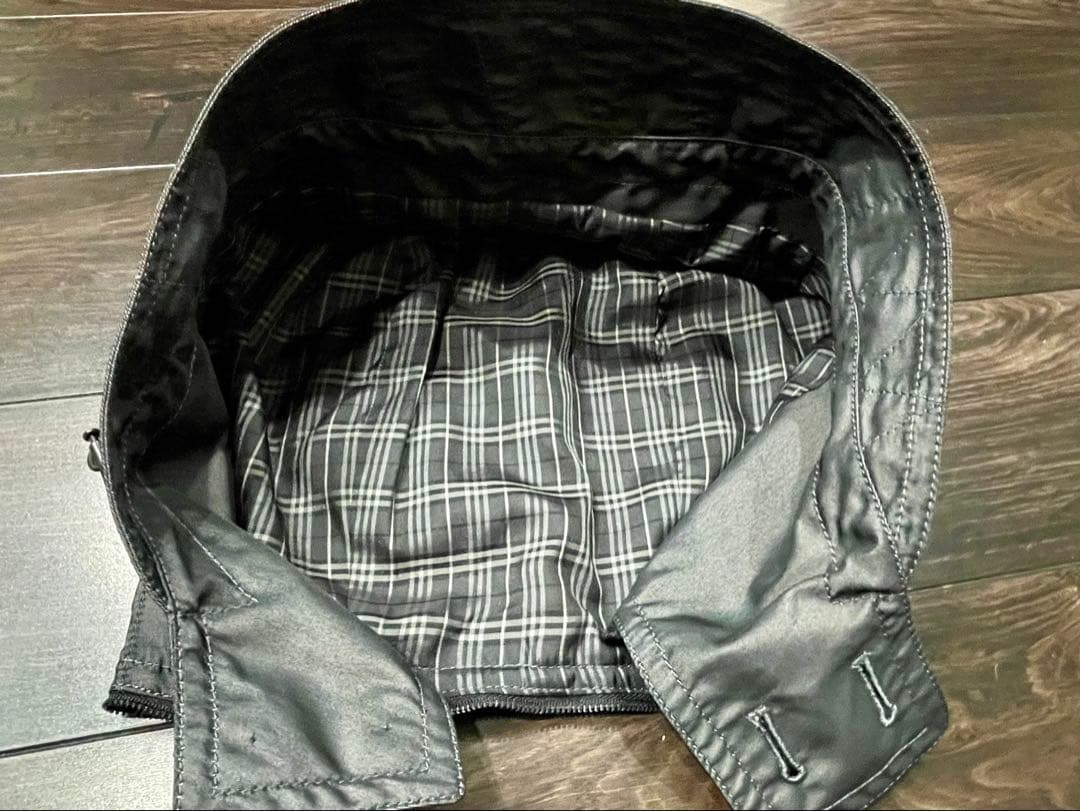 バーバリーブラックレーベル　ハーフコート　インナーベスト　3way