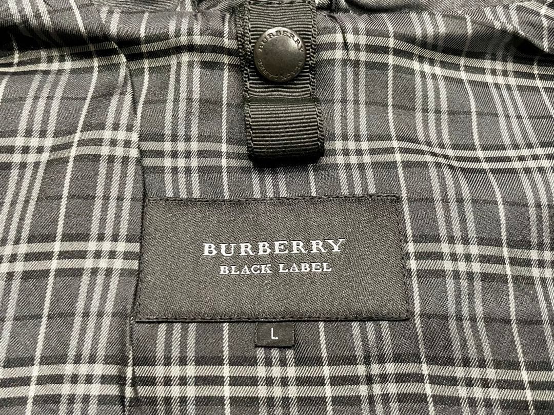 バーバリーブラックレーベル　ハーフコート　インナーベスト　3way