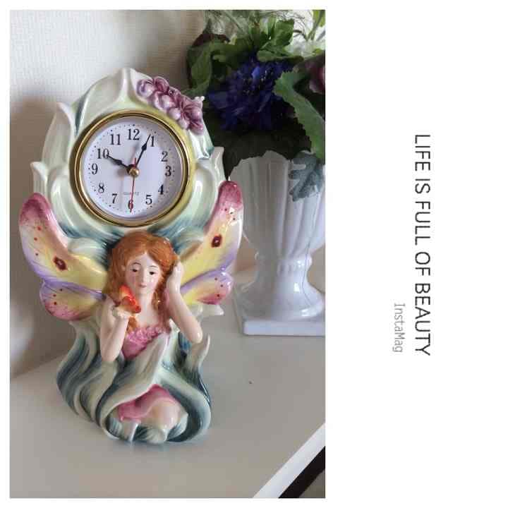 完売！森の妖精 置時計