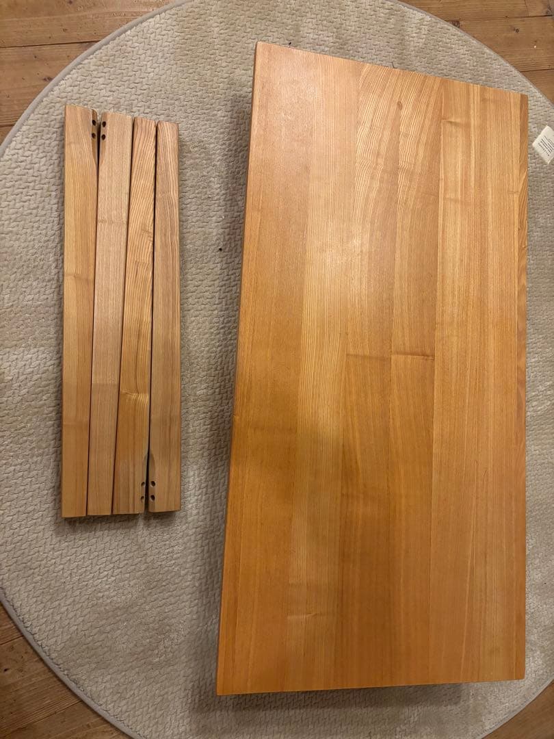 無印良品 タモ剤 勉強机