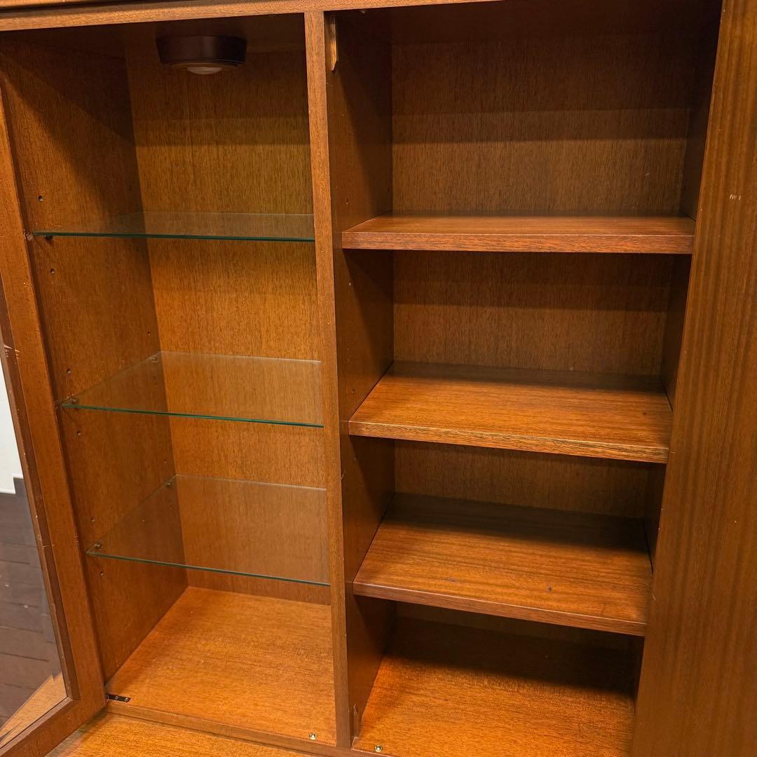 H112K21 神戸洋家具 メープル不二家 キッチンボード 食器棚