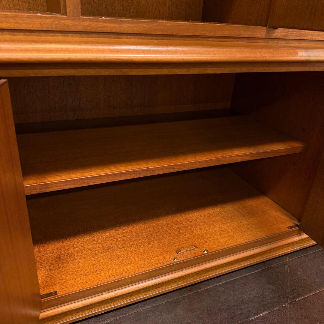 H112K21 神戸洋家具 メープル不二家 キッチンボード 食器棚