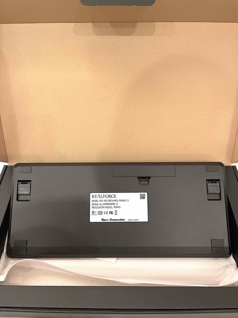 【新品・未使用】REALFORCE R3HC11 日本語配列　ブラック
