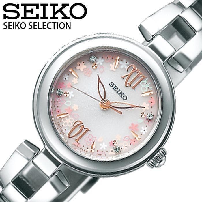 セイコー 腕時計 レディース SAKURA Blooming 稼働品 SEIKO