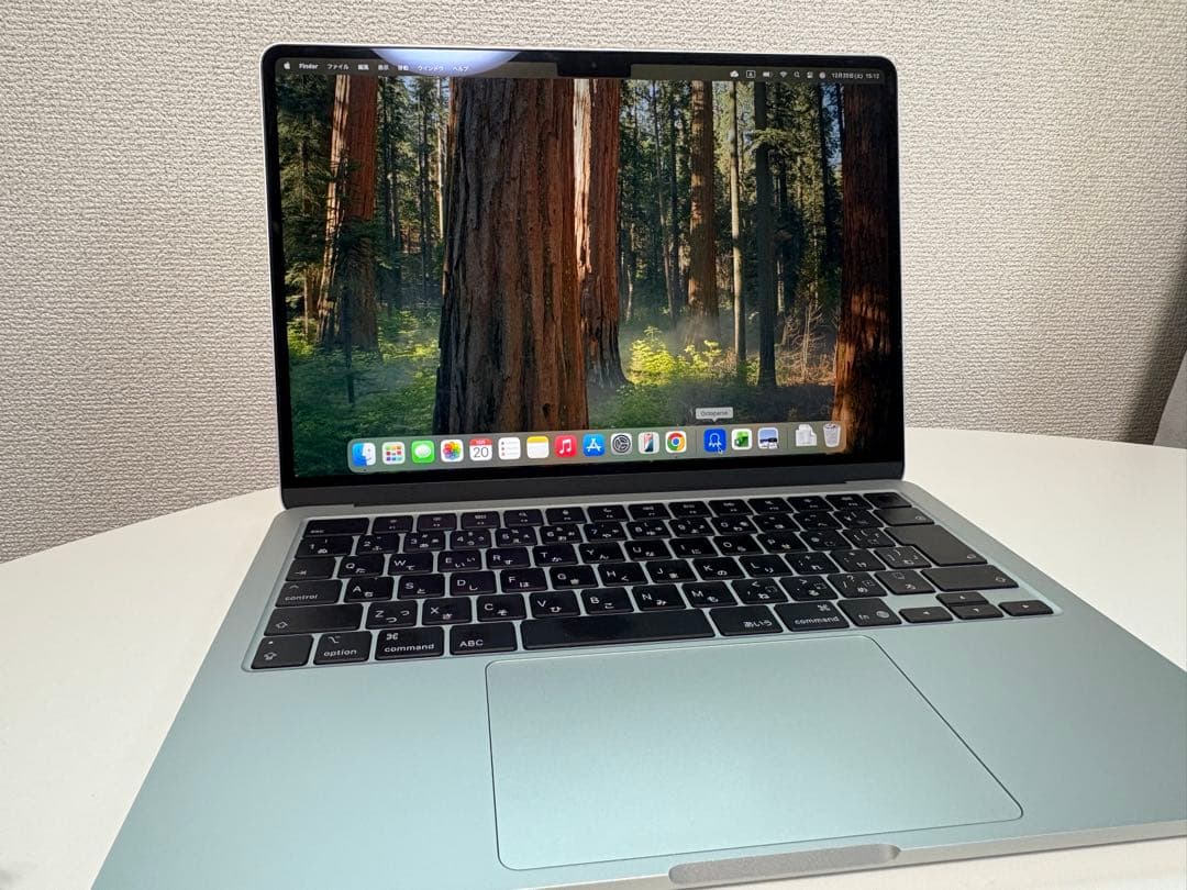 MacBookAir13インチ 24GB 512GB 25年9月購入 充放電3回