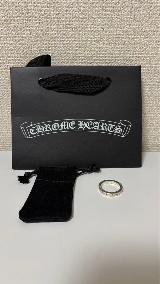 美品クロムハーツ スペーサーリング3mm FK YOU 約18号