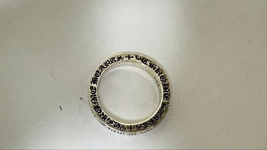 美品クロムハーツ スペーサーリング3mm FK YOU 約18号