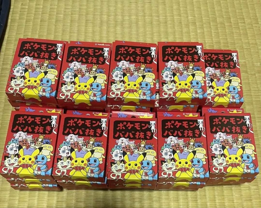 ポケモンババ抜き　赤　100個
