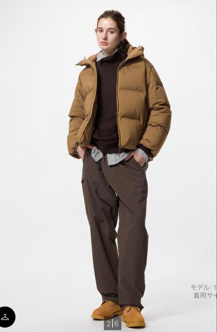 UNIQLO ユニクロ シームレスダウンパーカ