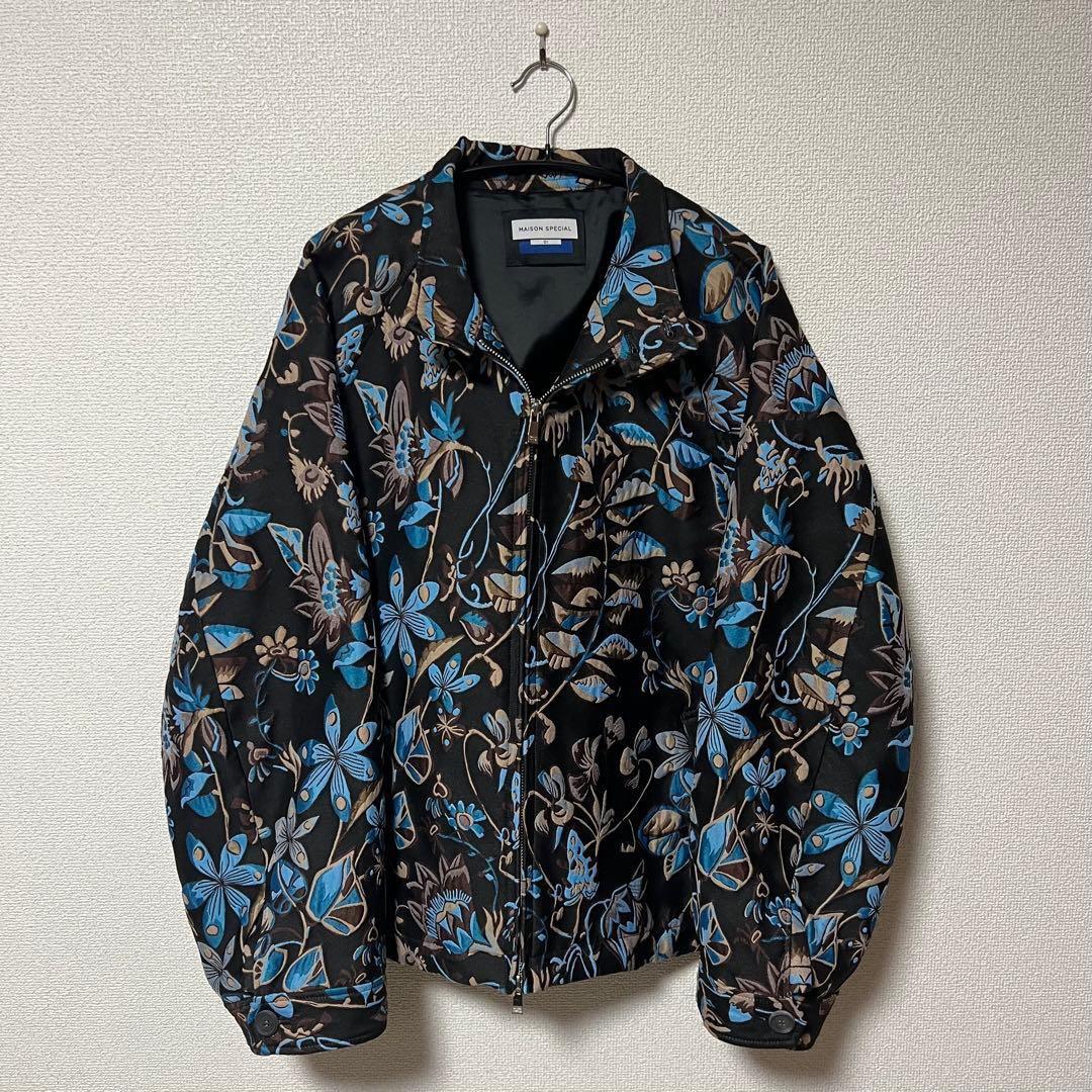 プライムオーバーフクレリーフジャガードスウィングトップブルゾン