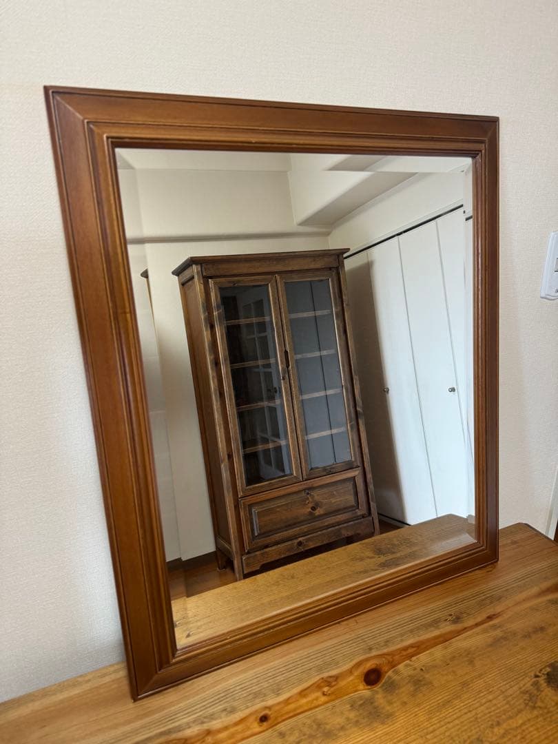 ☆イタリア製 壁掛け鏡 ART:W7085 (7728A) 55 x 65 cm