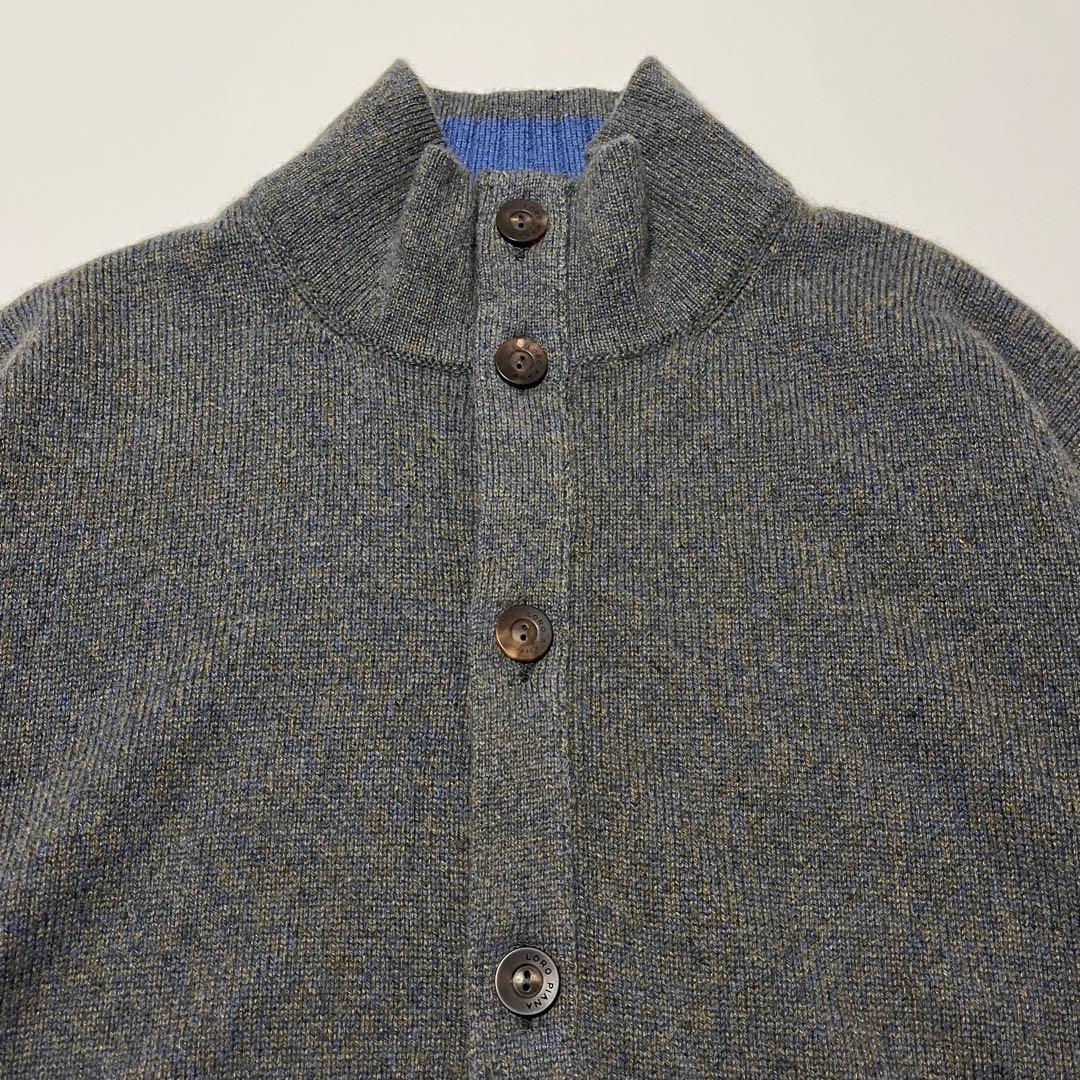 Loro Piana カシミヤ 100% ニット カーディガン ハイネック