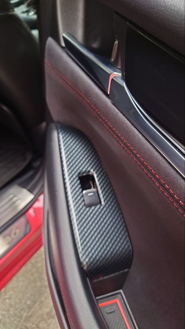 希少　MAZDA6 GJアテンザ後期 カーボン調内装パネル