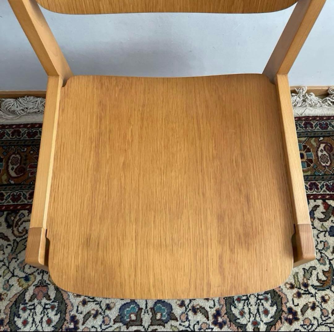 天童木工　水之江忠臣　ブックチェア　図書館椅子