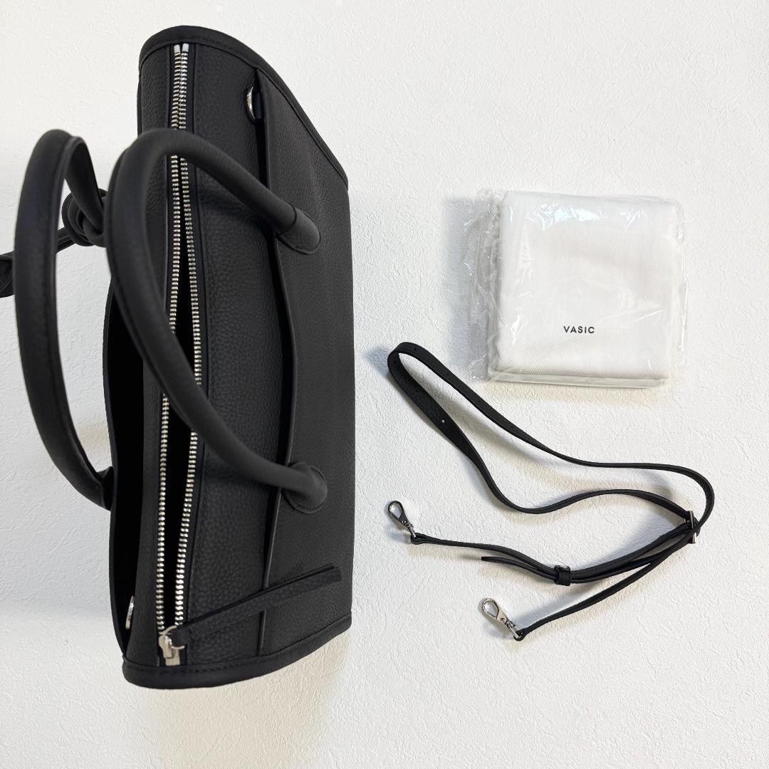 25SS新作　未使用　VASIC QUILL Mini トートバッグ　黒