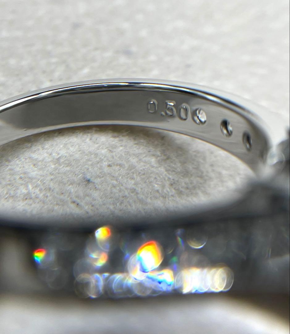 最終交渉可JA93★最高級 ダイヤモンド1.516ct pt リング 鑑定書付