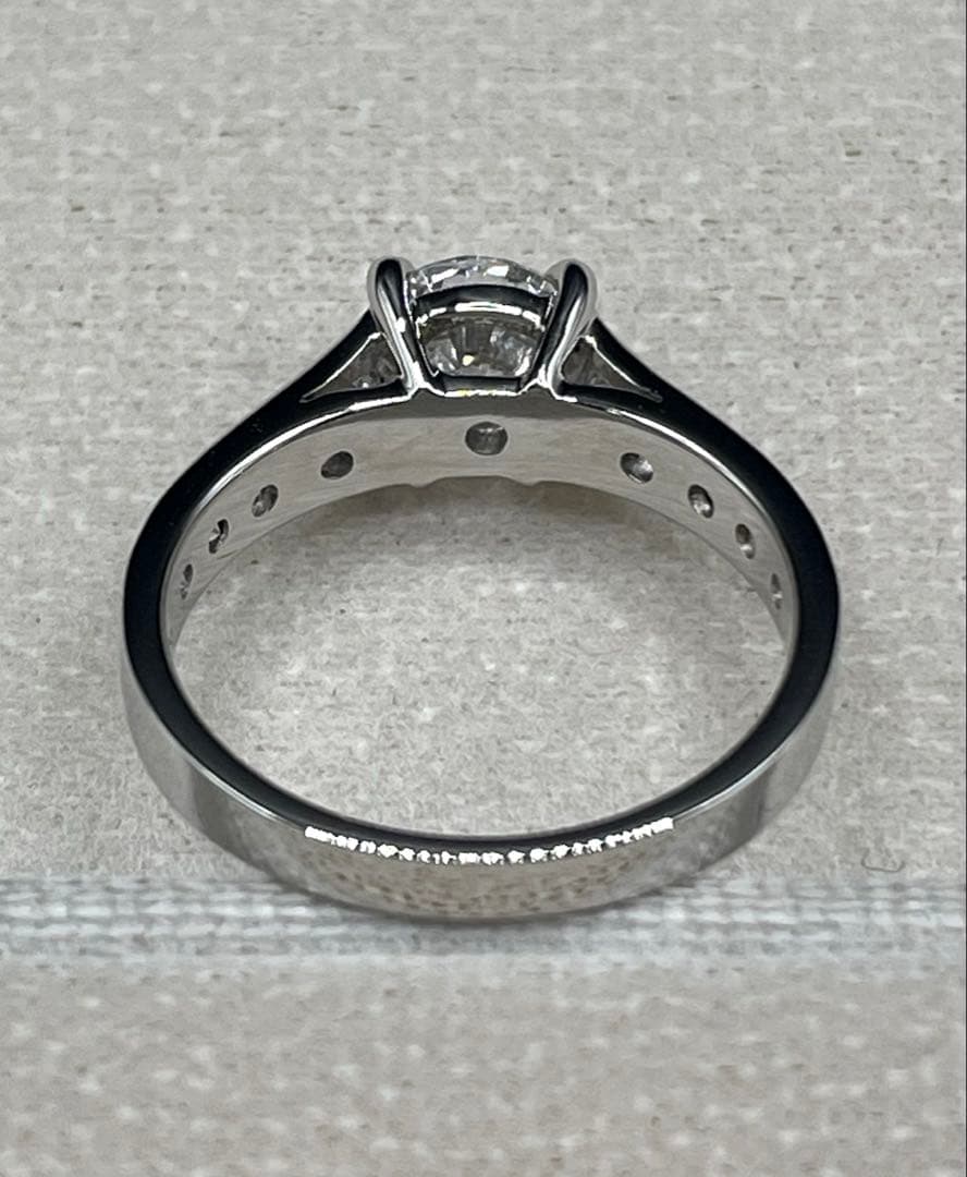 最終交渉可JA93★最高級 ダイヤモンド1.516ct pt リング 鑑定書付