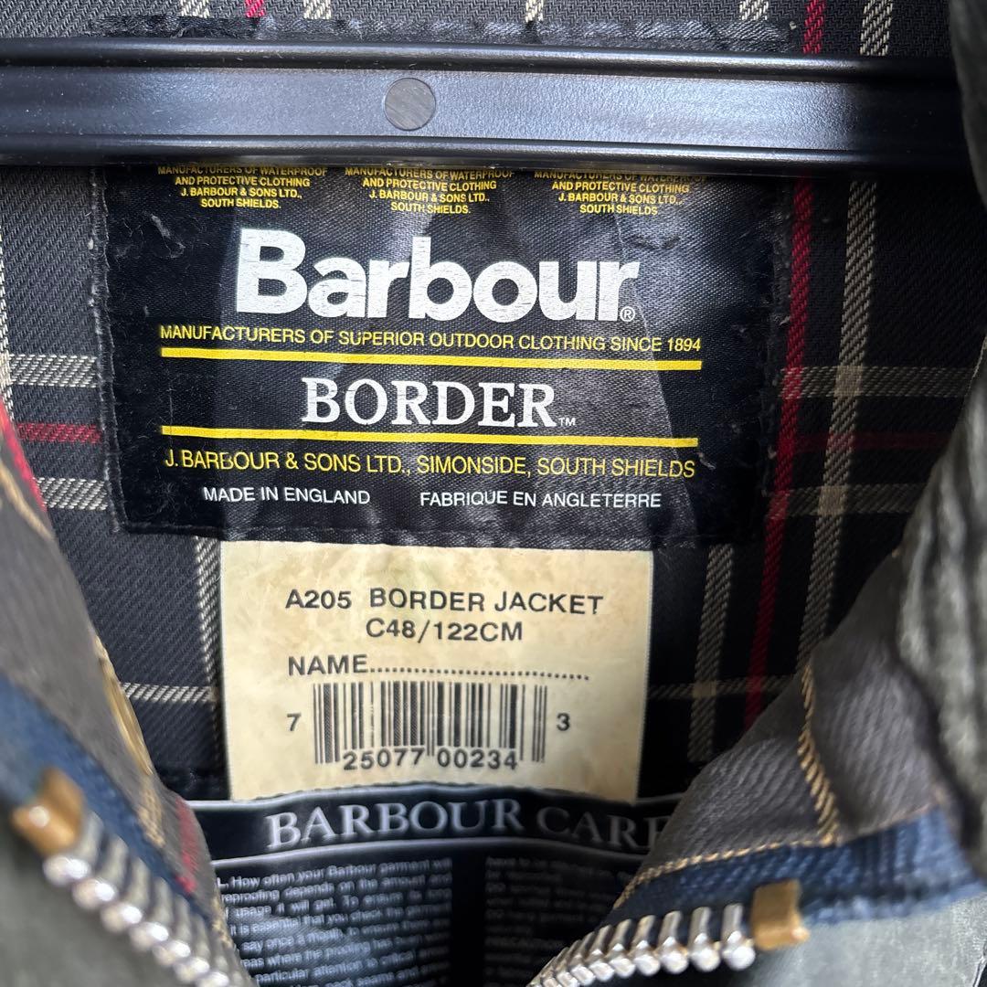 キ*ク様 00's Barbour BORDER COAT C48