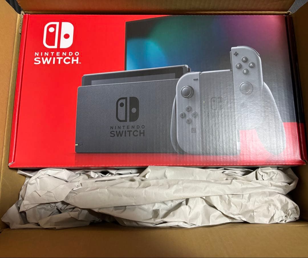 Nintendo Switch グレー　SDカード128GB付き